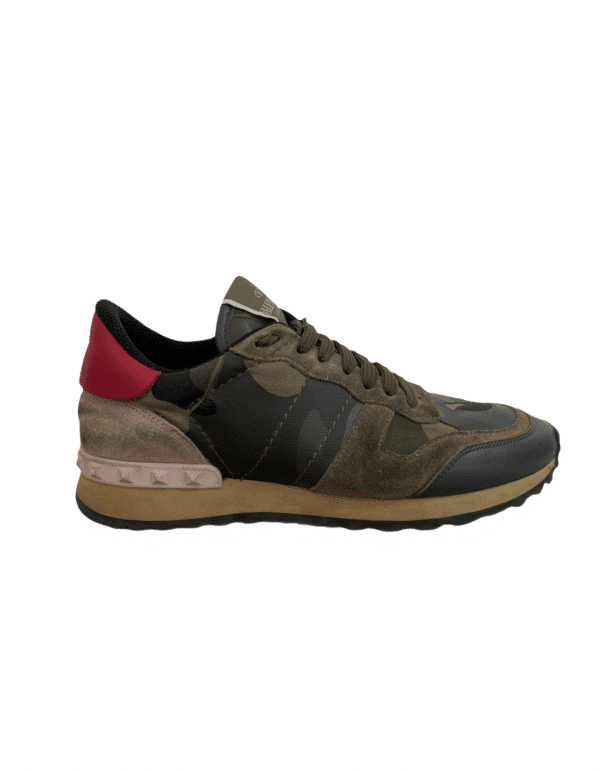 Pre Loved / Pre Owned Valentino Camouflage Sneakers