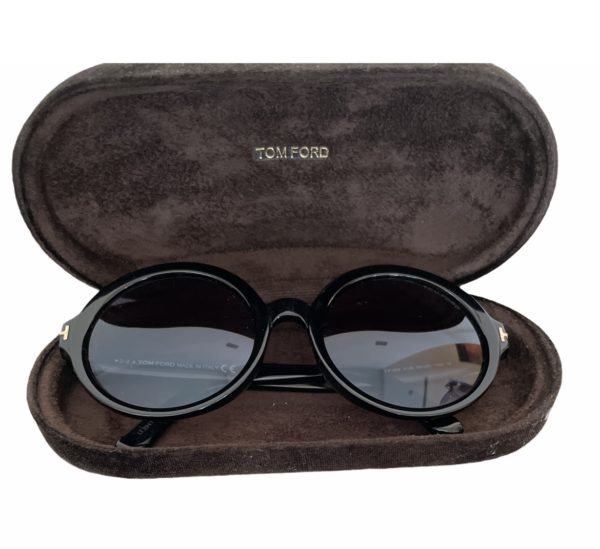 Pre Owned / Pre Loved Tom Ford Black Juliet Sunglasses