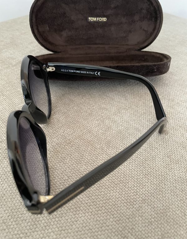 Tom Ford Black Juliet Sunglasses - Image 3