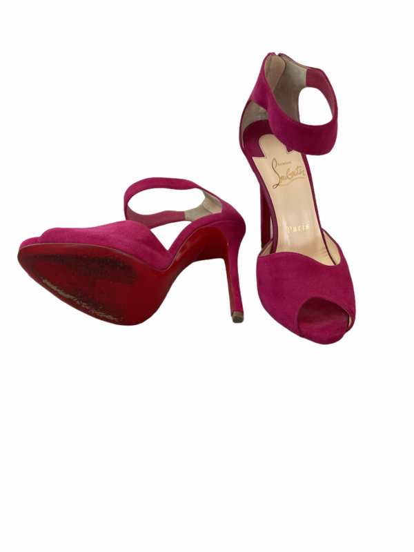 Christian Louboutin Pink Suede Size 36 EU - Image 2