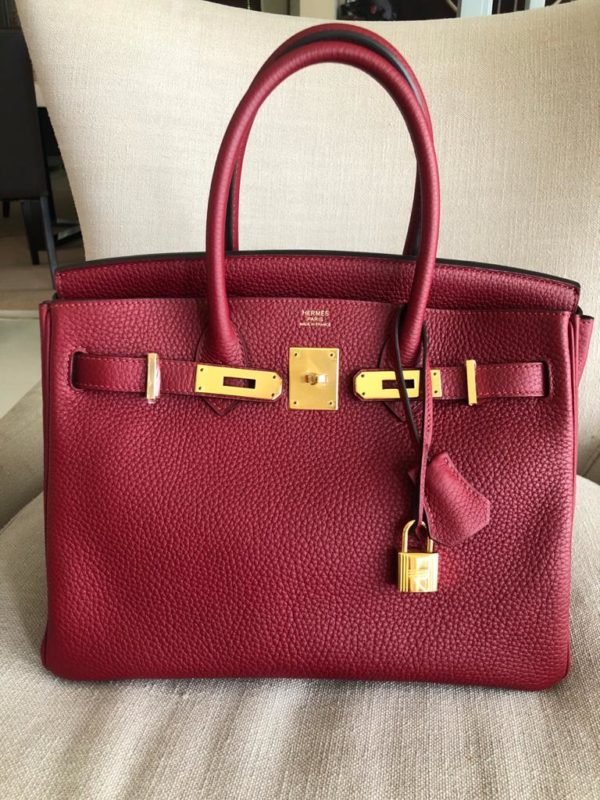 Hermes Birkin 30 Rouge Grenat Togo Ghw - Image 2