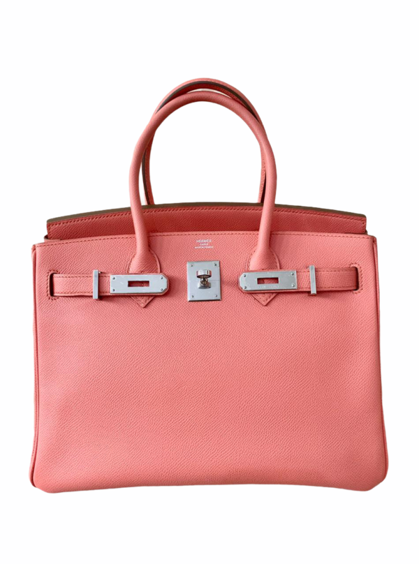 pre loved hermes birkin pink flamingo ladies/women handbag