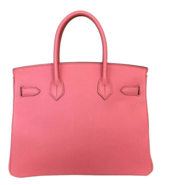 Hermes Birkin 30 Bag Pink Flamingo PHW - Image 2