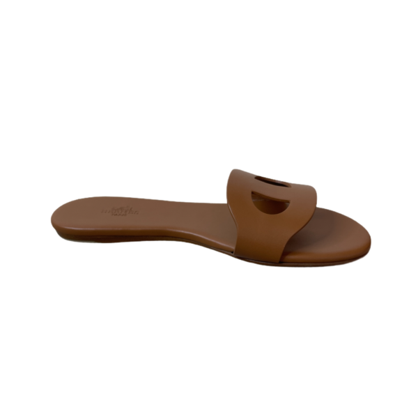Hermes Lisboa Brown calfskin size 36.5 EU - Image 2