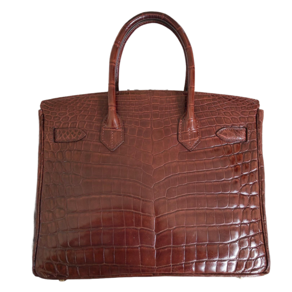 Hermes Birkin 30 Miel Shiny Niloticus Ghw - Image 2