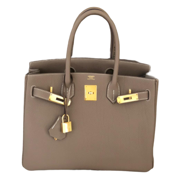pre loved hermes birkin etoupe togo ladies/women handbag