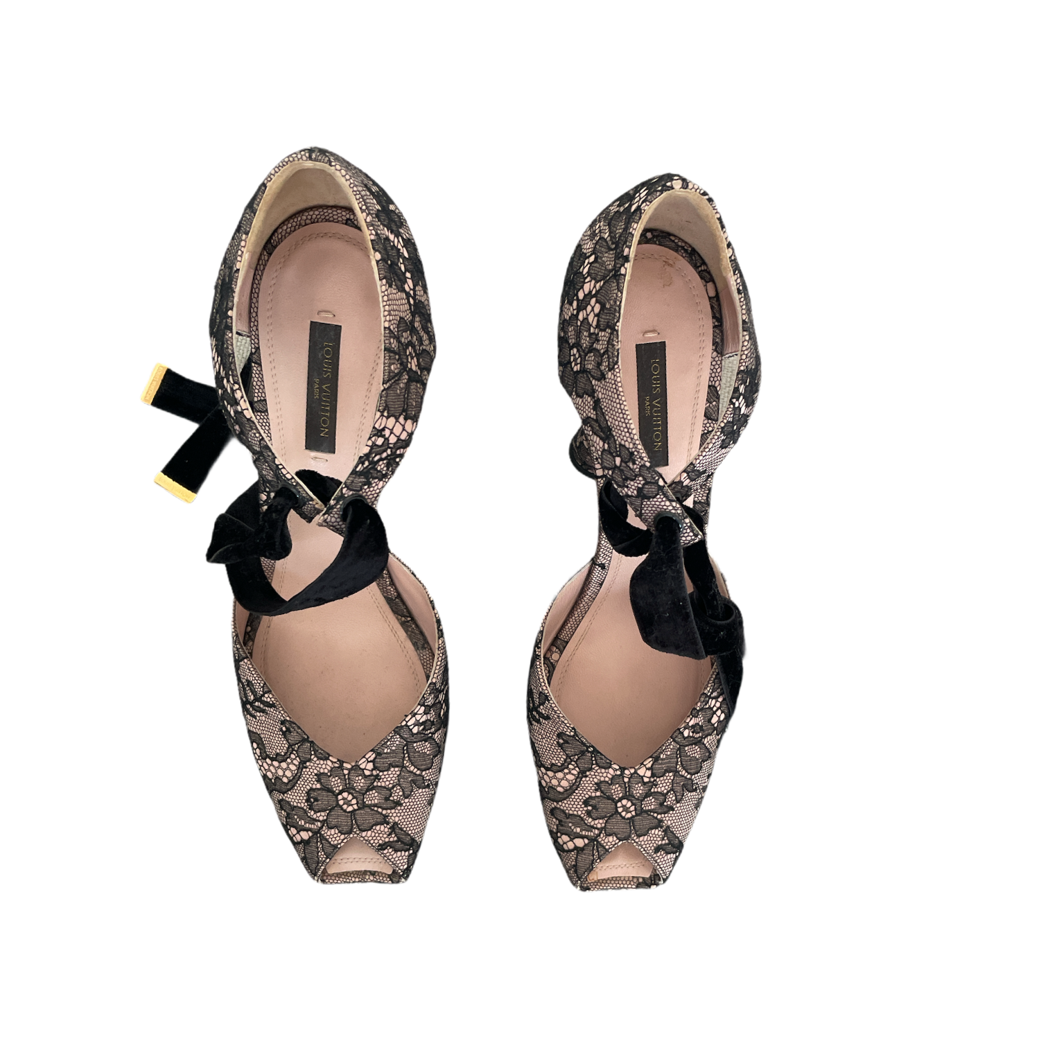 Pre Loved Louis Vuitton Pink heels size 39.5 EU