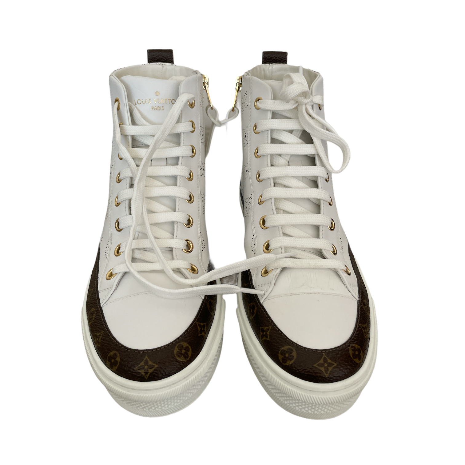 LOUIS VUITTON Sneaker Montant Stellar ($675) ❤ liked on Polyvore featuring  shoes, sneake…