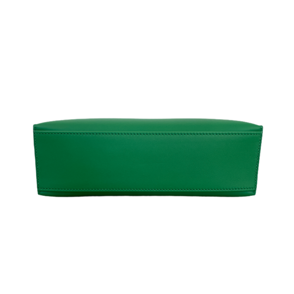 Hermes Kelly Pochette Green Bamboo Swift Phw - Image 3