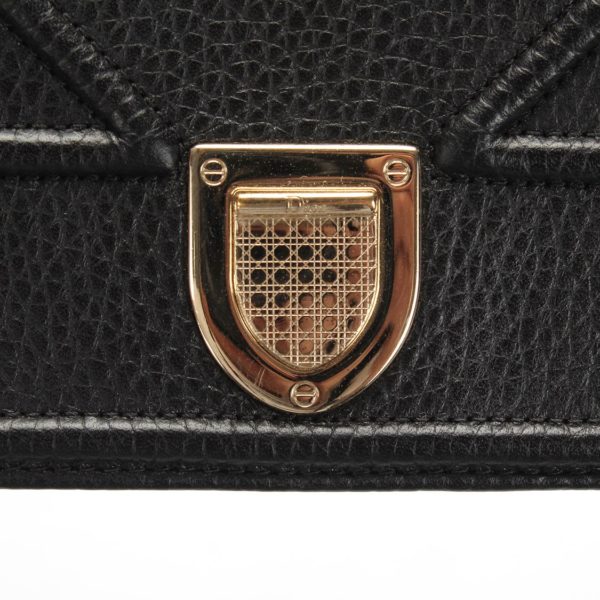 Dior Diorama Chain Shoulder Bag black - Image 11