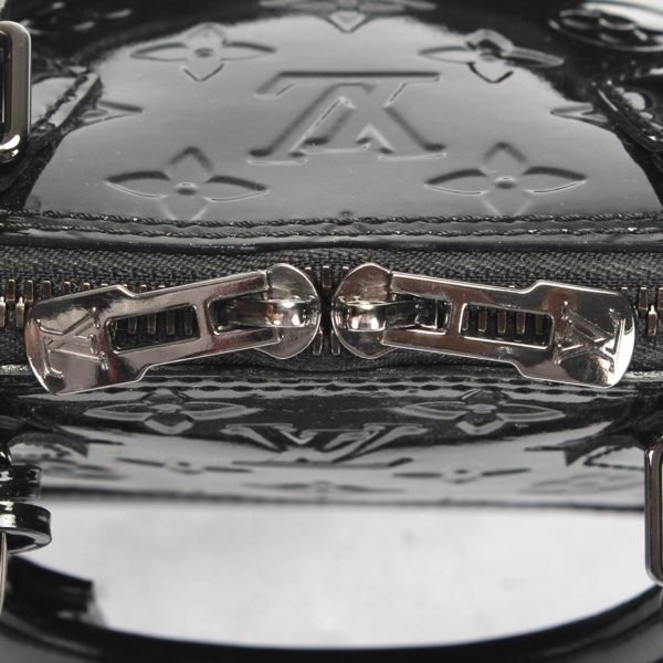 Louis Vuitton Monogram Vernis Alma BB Black - Image 7
