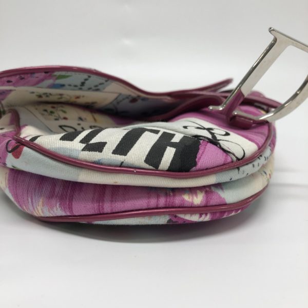 Dior Filth Saddle Bag pink - Image 6