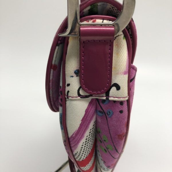 Dior Filth Saddle Bag pink - Image 8