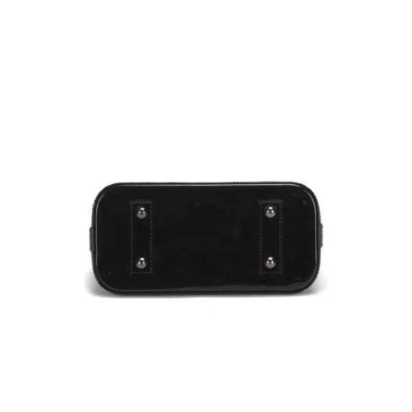 Louis Vuitton Monogram Vernis Alma BB Black - Image 9