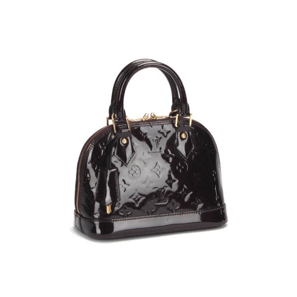 Louis Vuitton Monogram Vernis Alma BB - Image 13