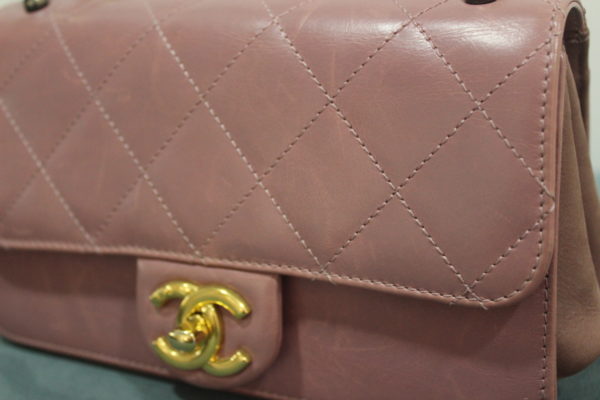 Chanel Pink Flap bag - Image 3