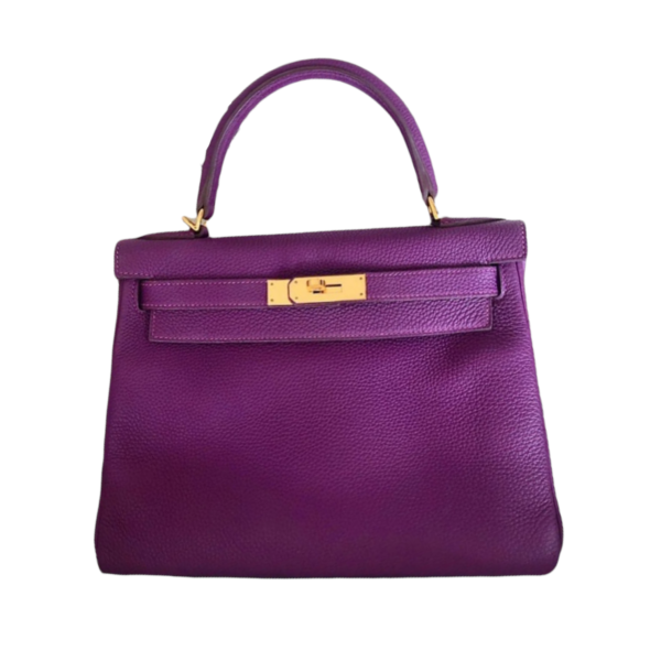 Hermes Kelly 28 Anemone Togo Ghw