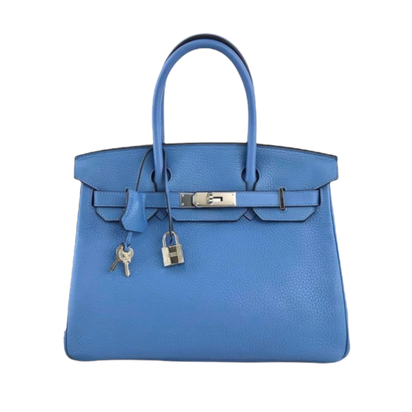 Hermes Birkin 30 Blue Paradise Clemence Phw
