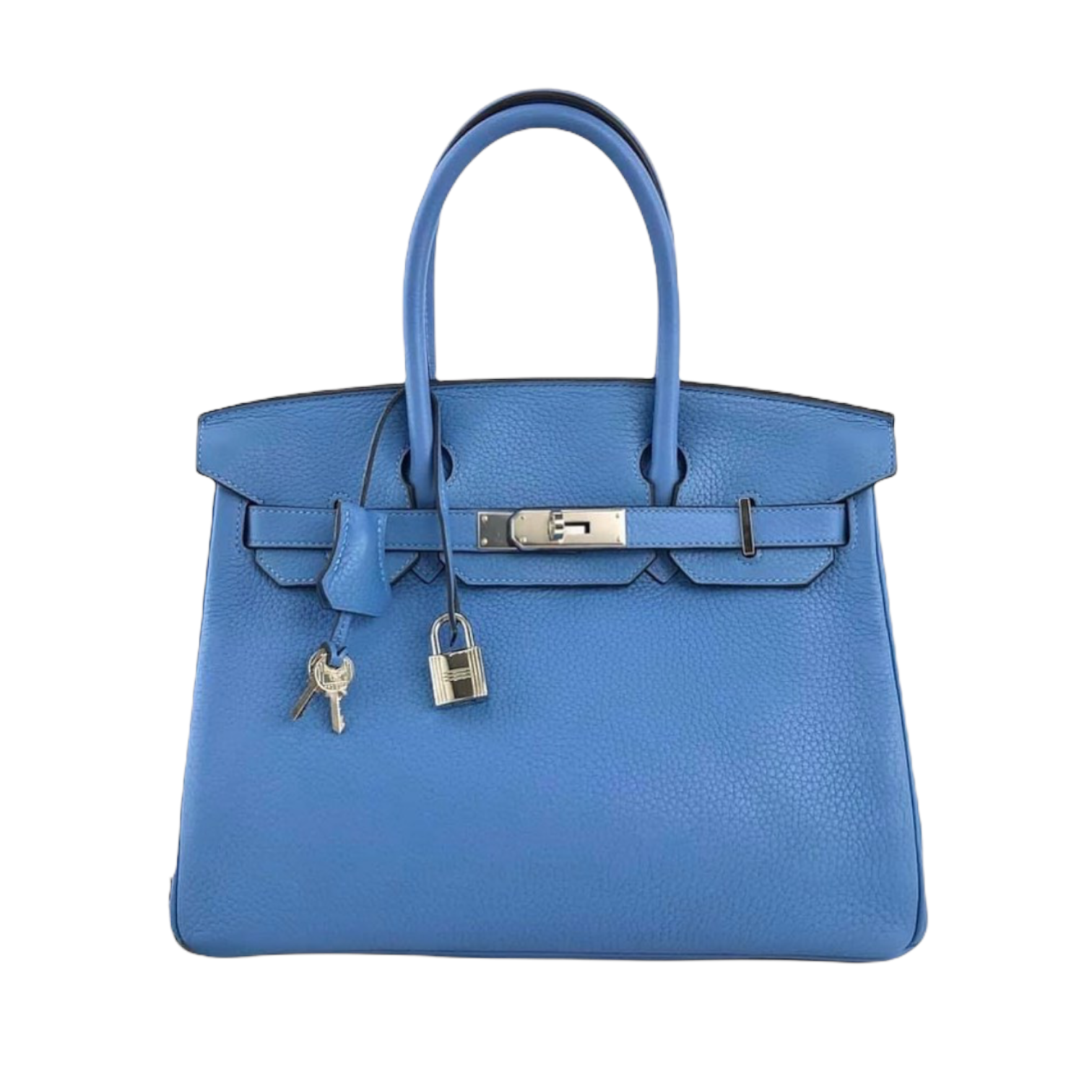 Hermes Birkin 30 Blue Paradise Clemence Phw | The Luxury Flavor