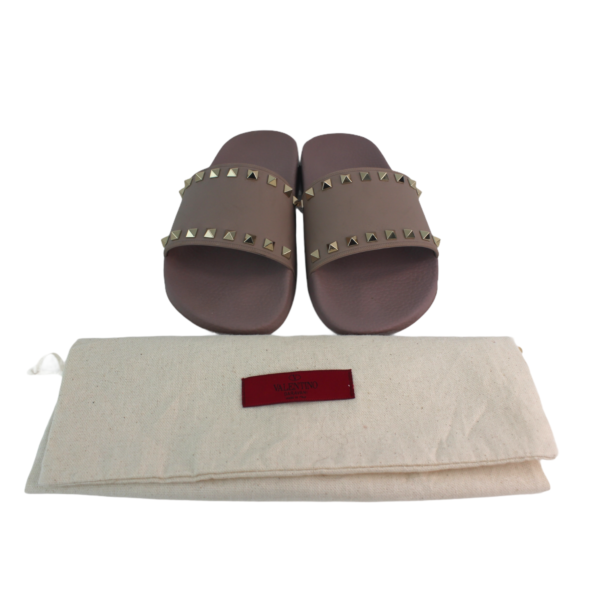 Valentino Rockstud Slide Sandals size 39 EU - Image 3