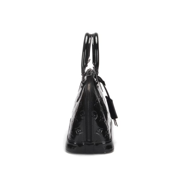 Louis Vuitton Monogram Vernis Alma BB Black - Image 11
