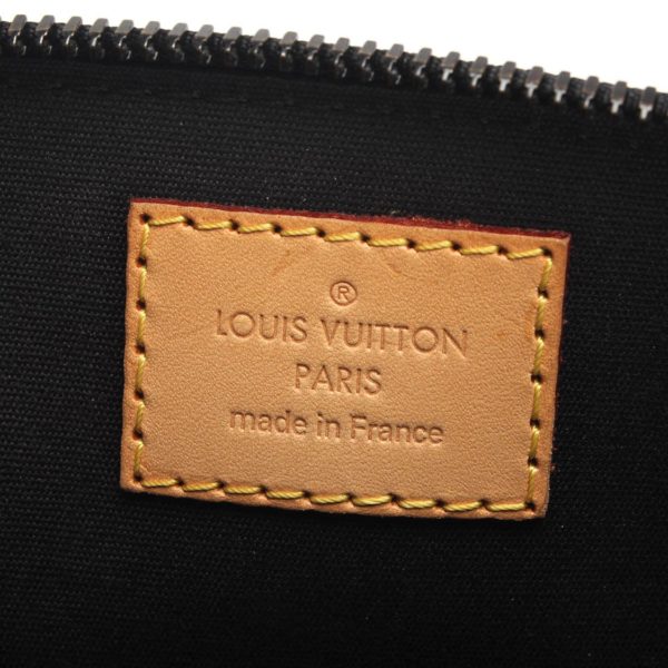 Louis Vuitton Monogram Vernis Alma BB Black - Image 8