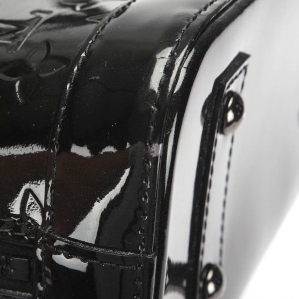 Louis Vuitton Monogram Vernis Alma BB Black - Image 3