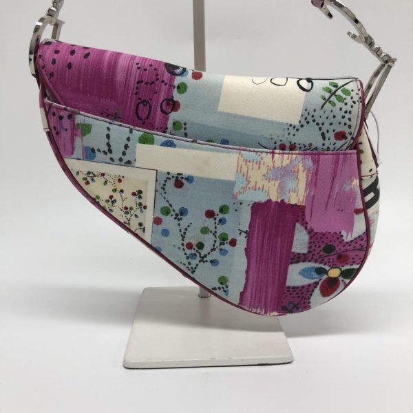 Dior Filth Saddle Bag pink - Image 9