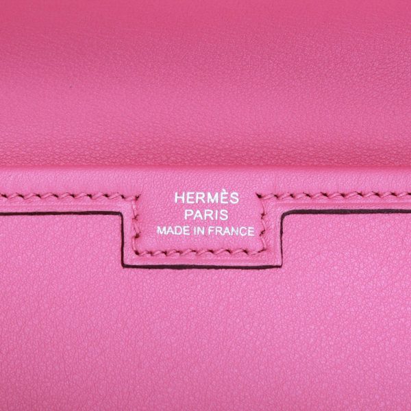 Hermes Jige Leather Clutch Bag - Image 5