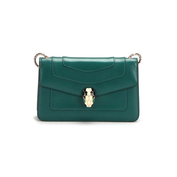 Bvlgari Serpenti Forever Leather Crossbody Bag - Image 15
