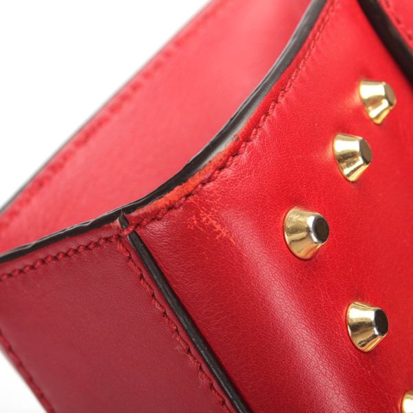 Gucci Studded Leather Small Padlock Crossbody Bag - Image 4