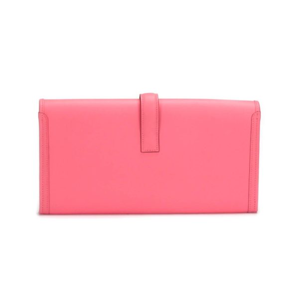 Hermes Jige Leather Clutch Bag - Image 7