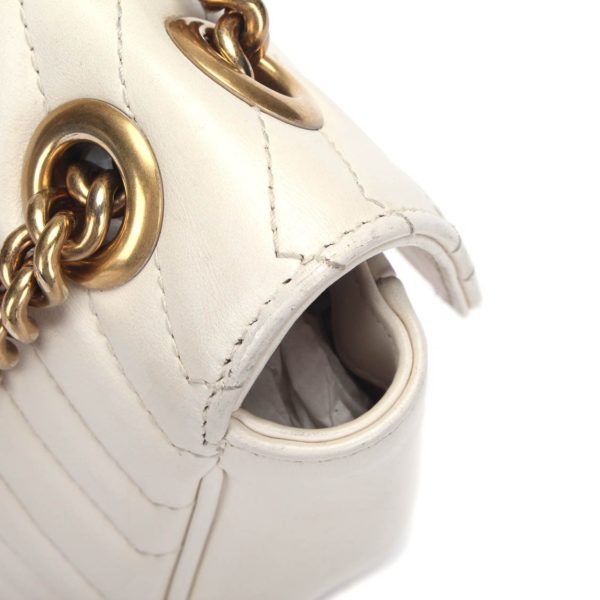 Gucci Small GG Marmont Matelasse Shoulder Bag - Image 4