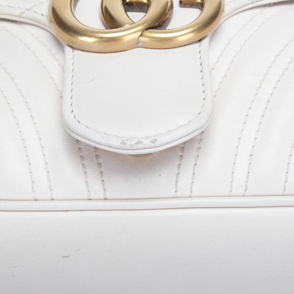 Gucci Small GG Marmont Matelasse Shoulder Bag - Image 6