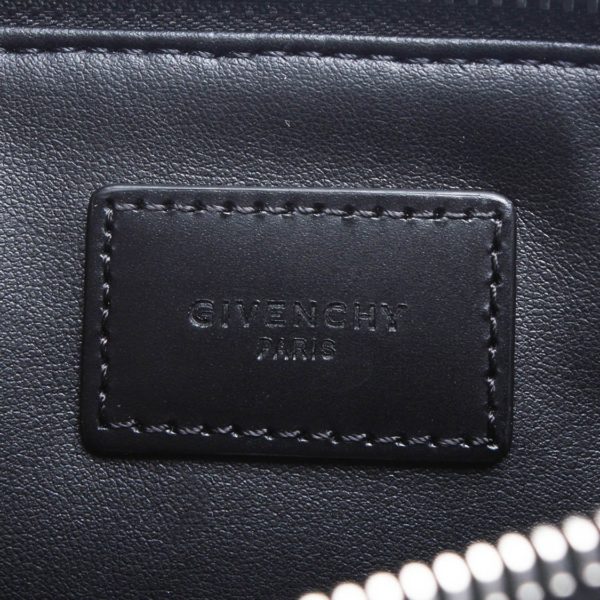 Givenchy Shark Print Leather Clutch Bag - Image 6