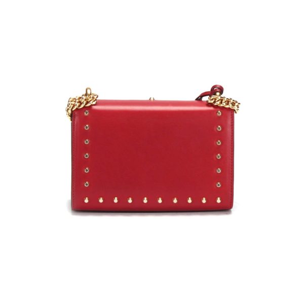 Gucci Studded Leather Small Padlock Crossbody Bag - Image 11
