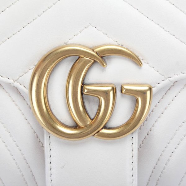 Gucci Small GG Marmont Matelasse Shoulder Bag - Image 3