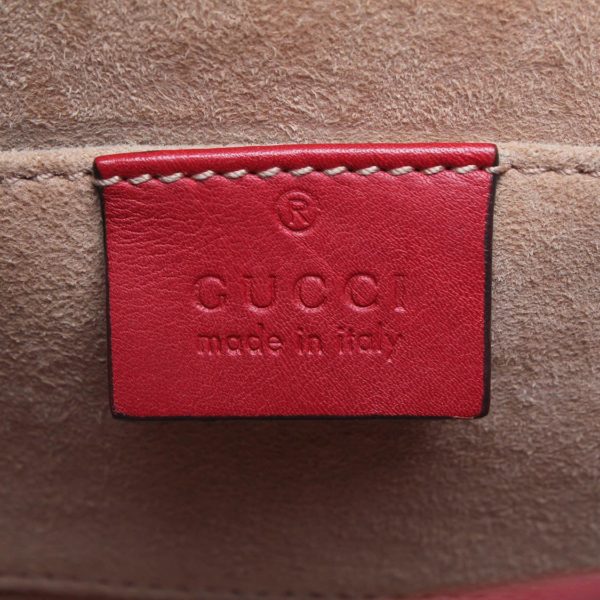 Gucci Studded Leather Small Padlock Crossbody Bag - Image 9