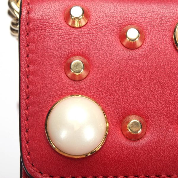 Gucci Studded Leather Small Padlock Crossbody Bag - Image 3
