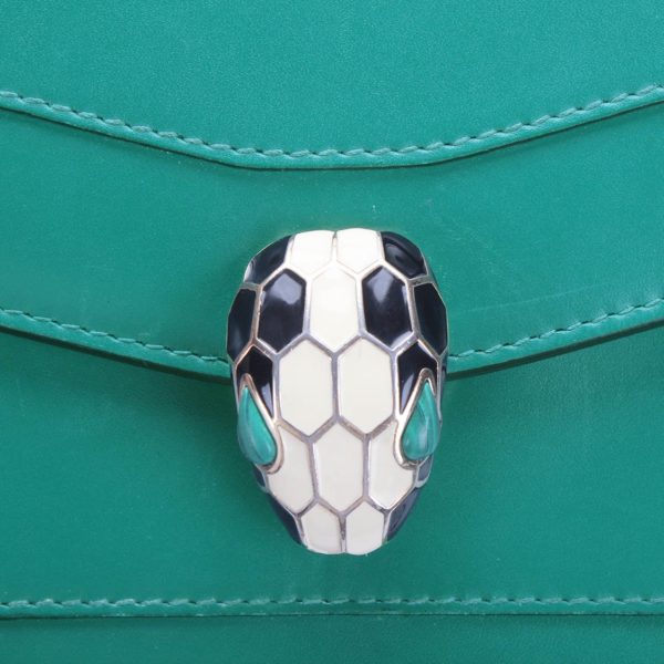Bvlgari Serpenti Forever Leather Crossbody Bag - Image 3
