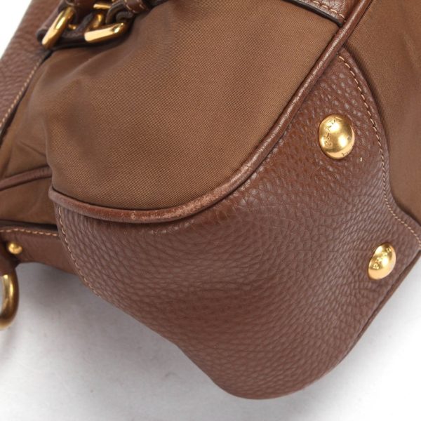 Prada Tessuto Handbag brown - Image 3