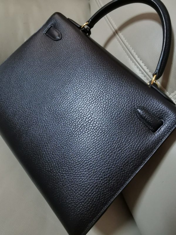 Hermes Kelly 32 Black Ardennes Ghw - Image 3