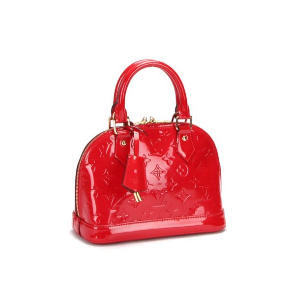 Louis Vuitton Monogram Vernis Alma BB - Image 12