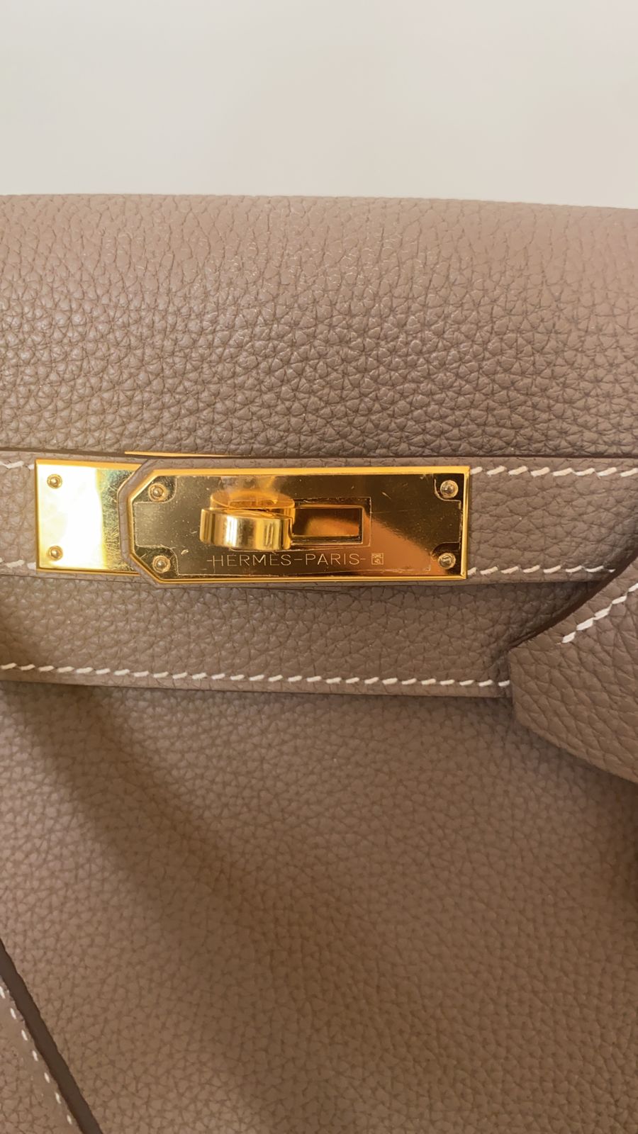 Hermes Kelly 28 Etoupe Ghw | The Luxury Flavor