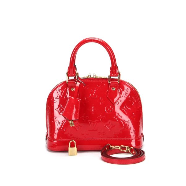 Louis Vuitton Monogram Vernis Alma BB - Image 14