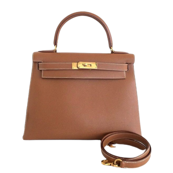 Hermes Kelly 28 Sellier Gold Epsom Ghw