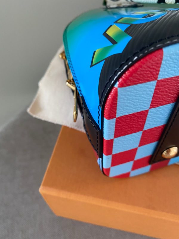 Louis Vuitton Limited Edition Epi Leather Race Alma BB Satchel - Image 6