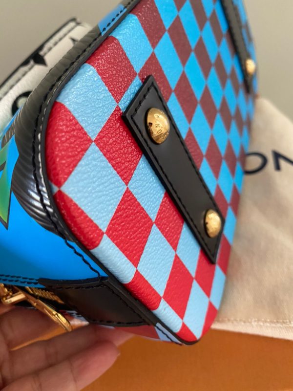 Louis Vuitton Limited Edition Epi Leather Race Alma BB Satchel - Image 11