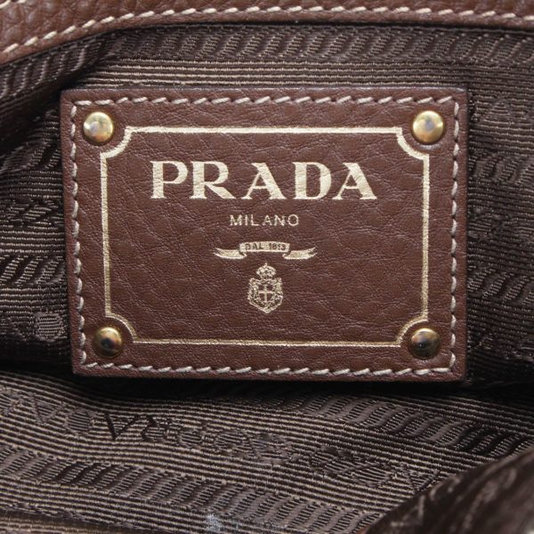 Prada Tessuto Handbag brown - Image 9