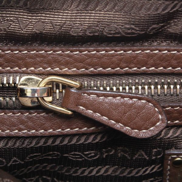 Prada Tessuto Handbag brown - Image 8